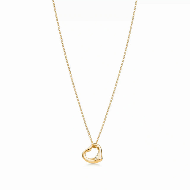 Elsa Peretti Minimalist Open Heart Necklace