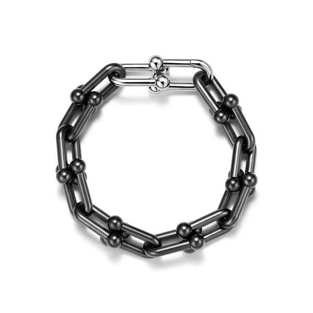 HardWear Black Oval Link Statement Bracelet
