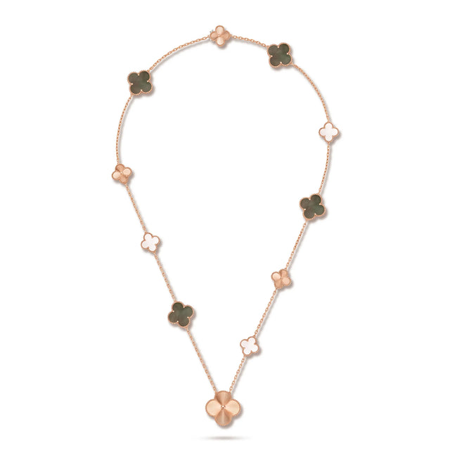 Magic Alhambra 15 Motif Convertible Necklace