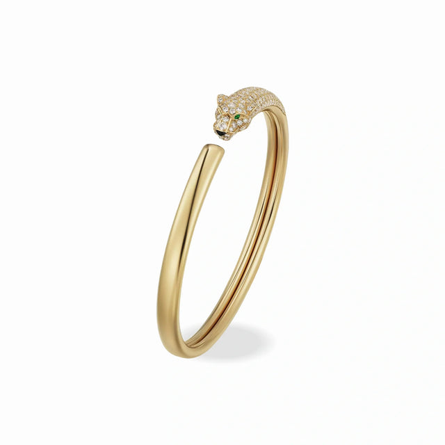Panthere de Eclat Pavé Panther Bangle
