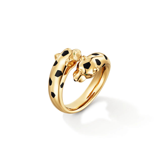 Panthere de Sauvage Twin Panther Ring
