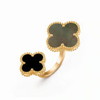 Alhambra Duo Double Clover Ring