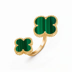 Alhambra Duo Double Clover Ring
