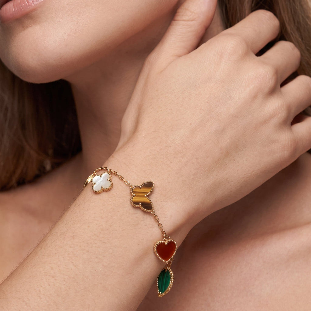 Alhambra Lucky Butterfly Clover Bracelet