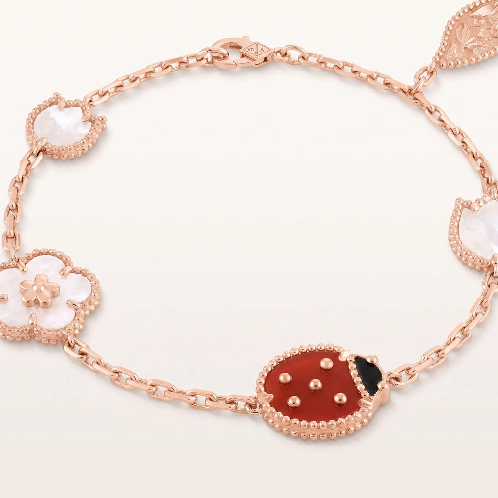 Alhambra Lucky Spring Ladybug Bracelet