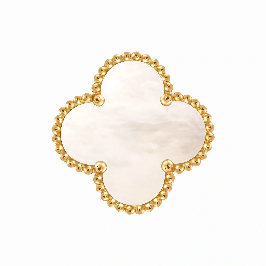 Alhambra Nacre Four-Leaf Clover Ring