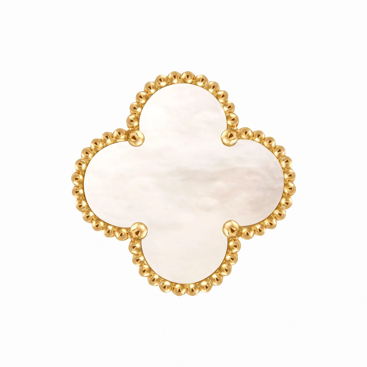 Alhambra Nacre Four-Leaf Clover Ring