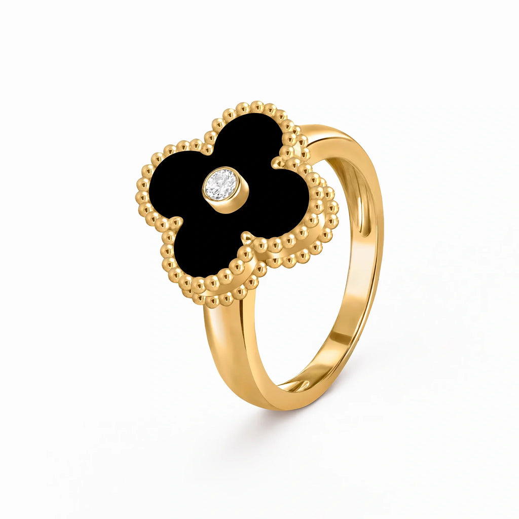 Alhambra Rouge Red Clover Ring