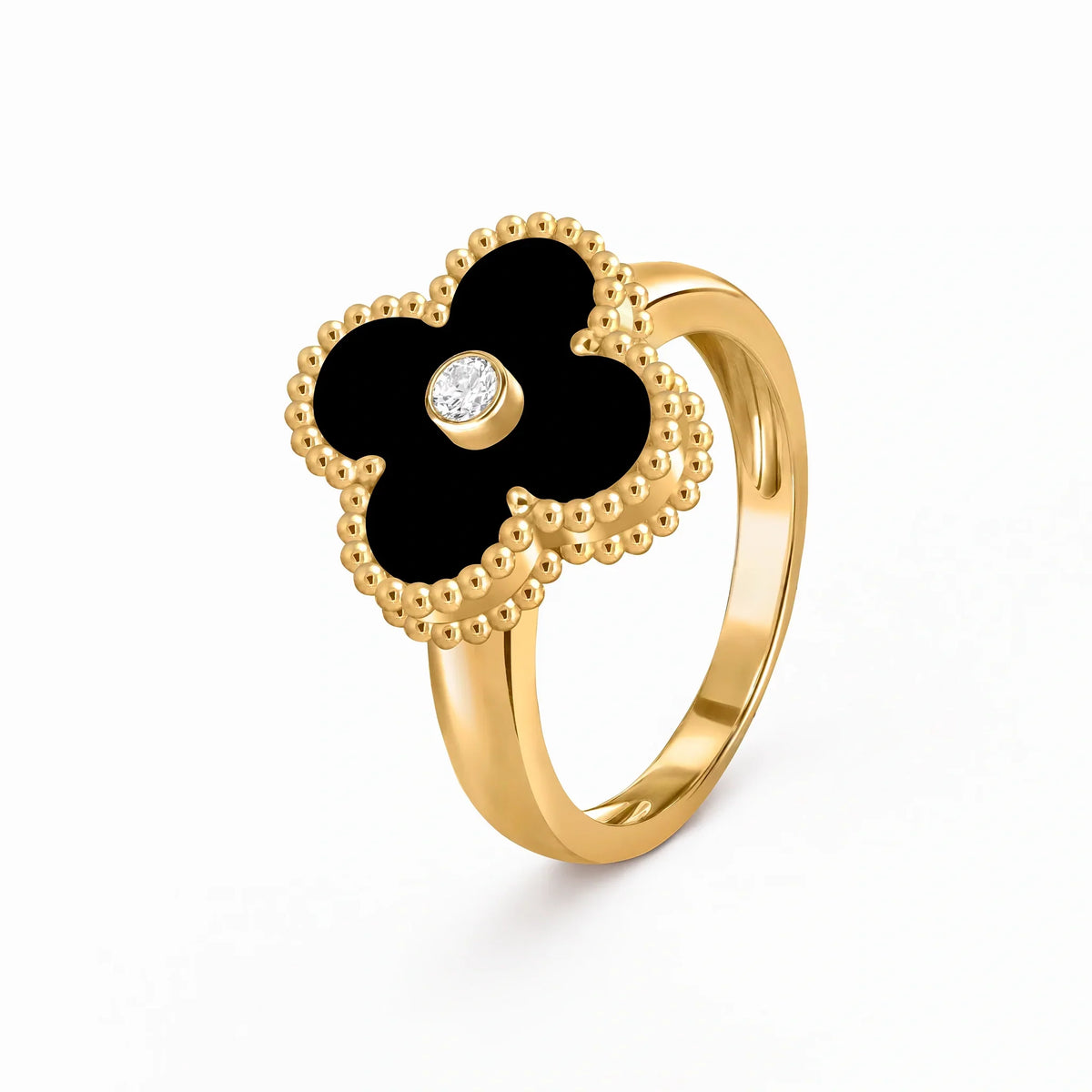 Alhambra Rouge Red Clover Ring