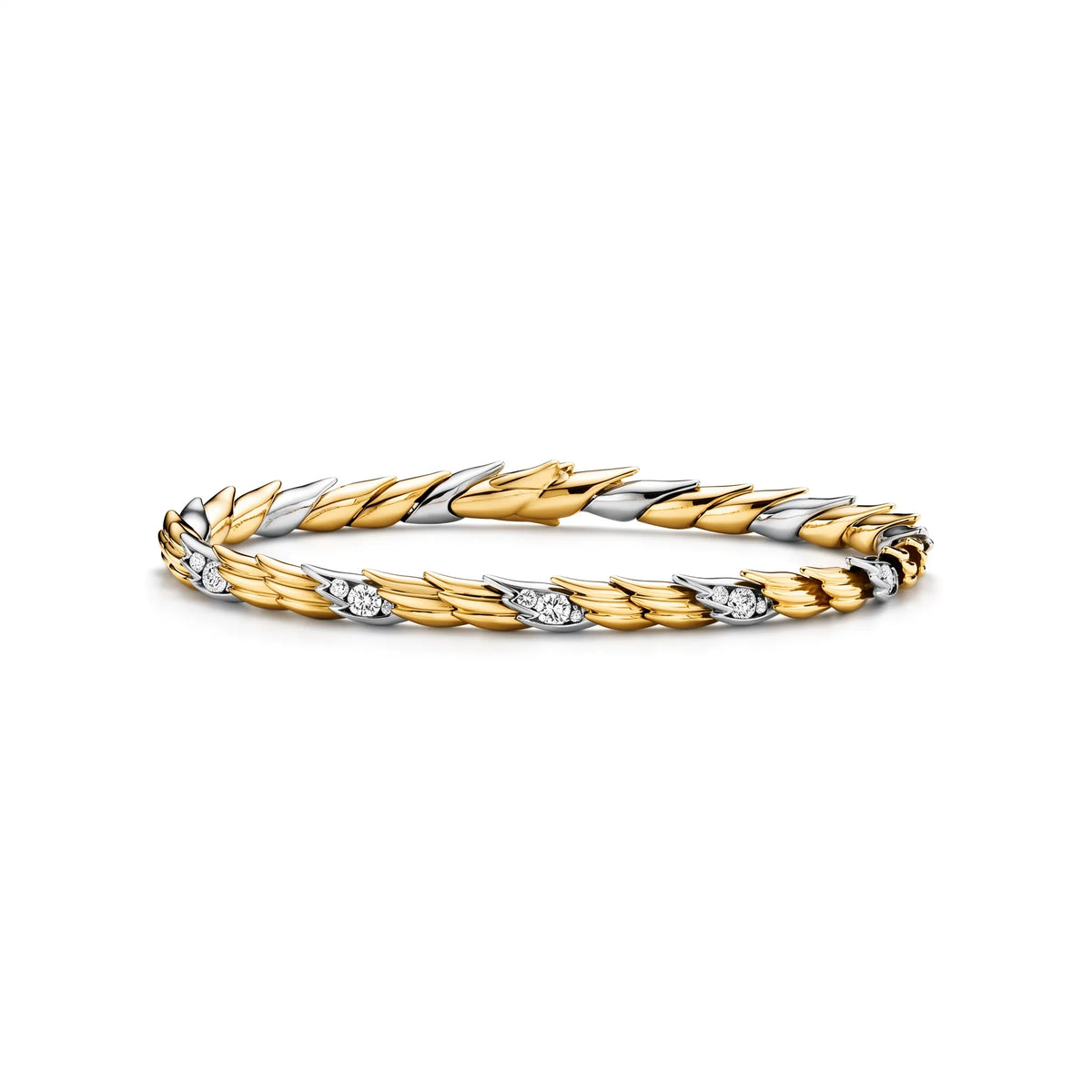 Bird Wings Feather Link Bracelet
