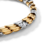 Bird Wings Feather Link Bracelet