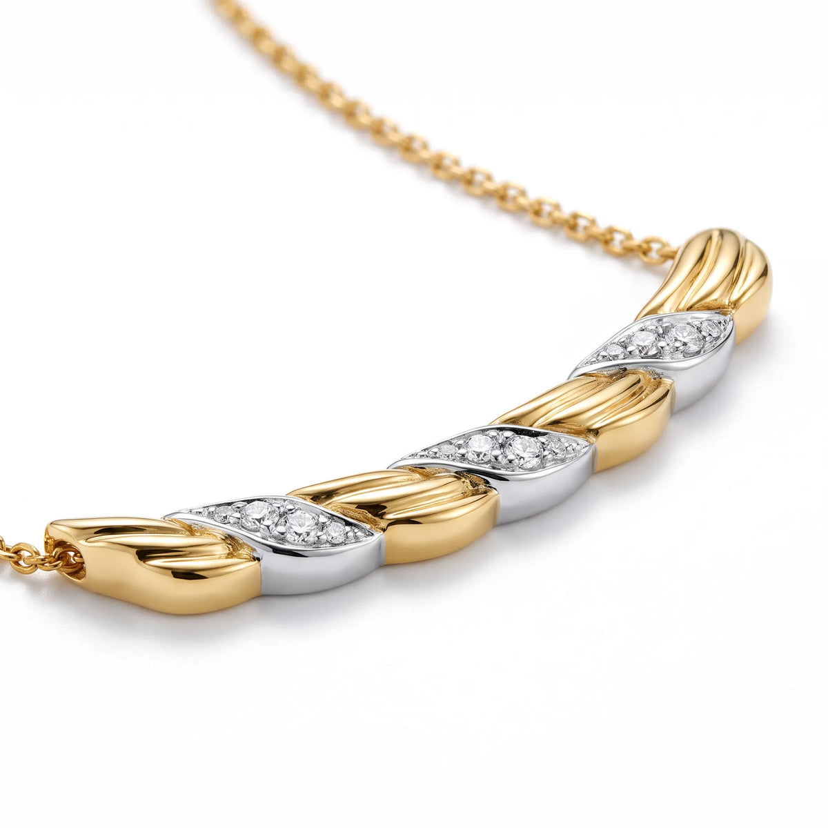 Bird Wings Feather Pendant Necklace