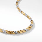 Bird Wings Two-Tone Feather Necklace