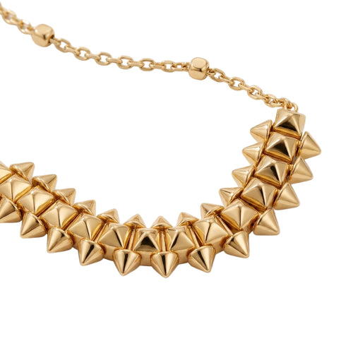 Clash de Apex Pyramid Stud Necklace