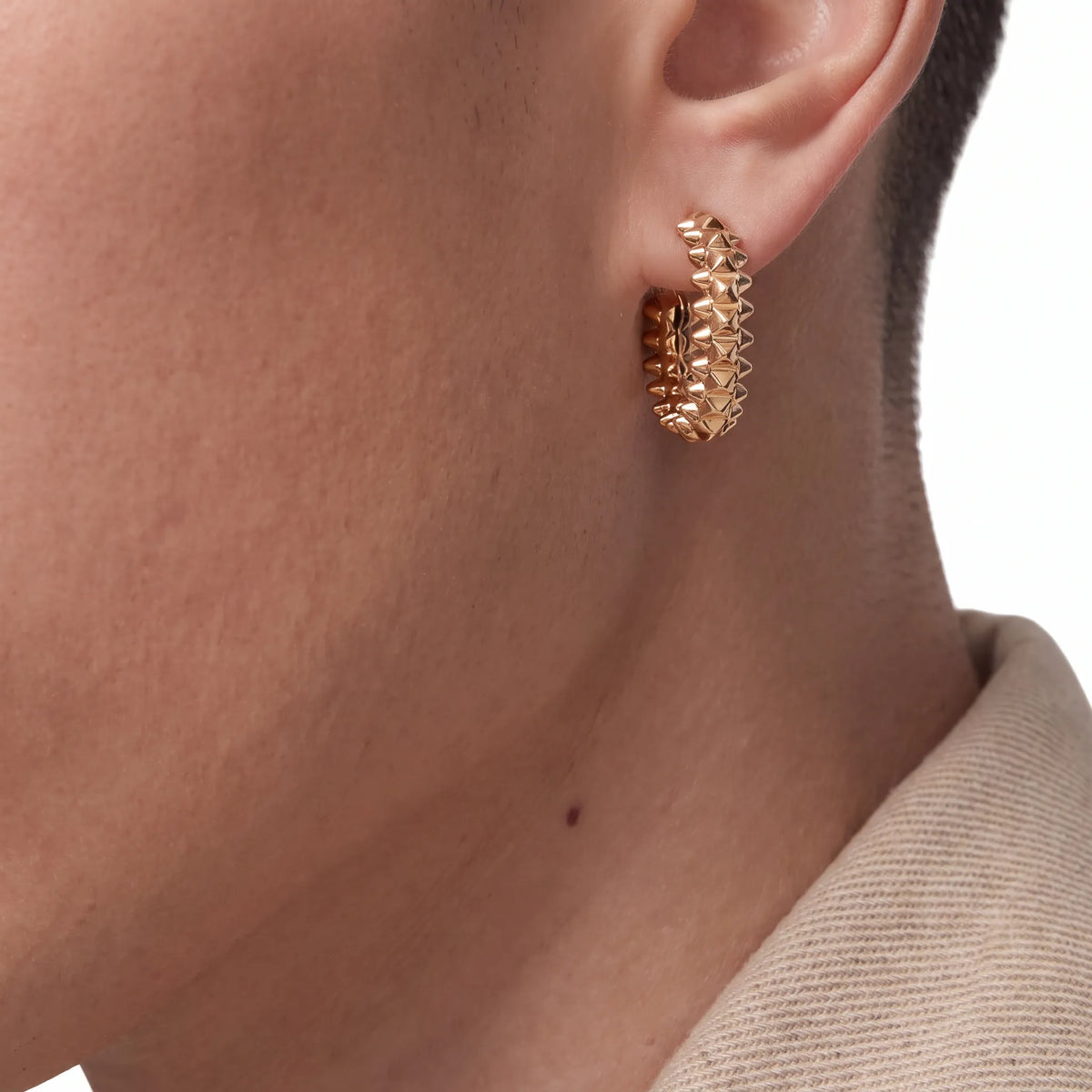 Clash de Cadence Open Hoop Earrings