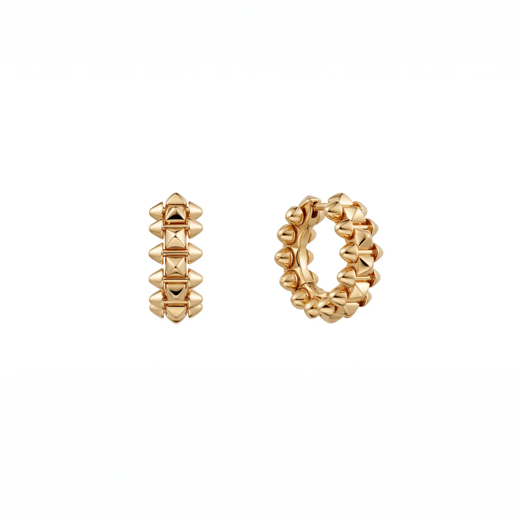 Clash de Cadence Spiked Hoop Earrings