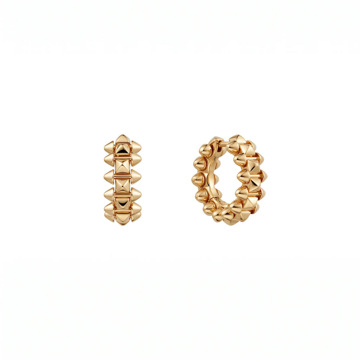 Clash de Cadence Spiked Hoop Earrings
