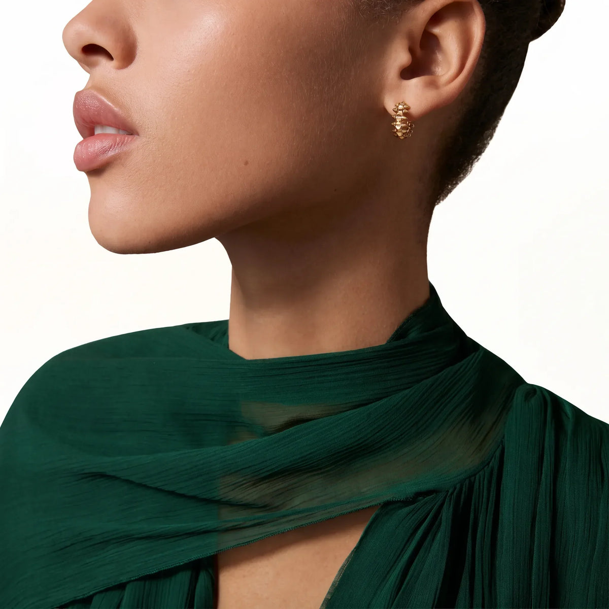 Clash de Cadence Spiked Hoop Earrings