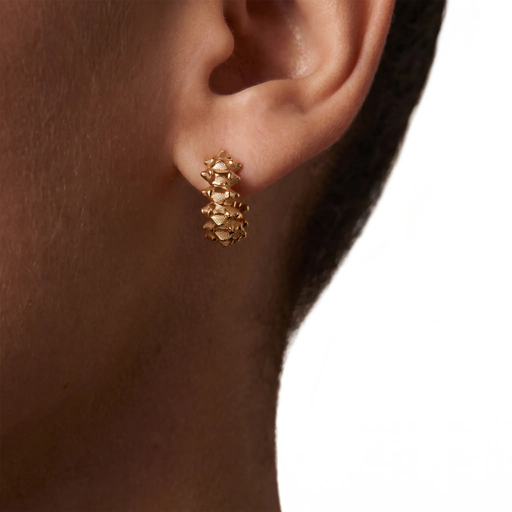 Clash de Cadence Spiked Hoop Earrings