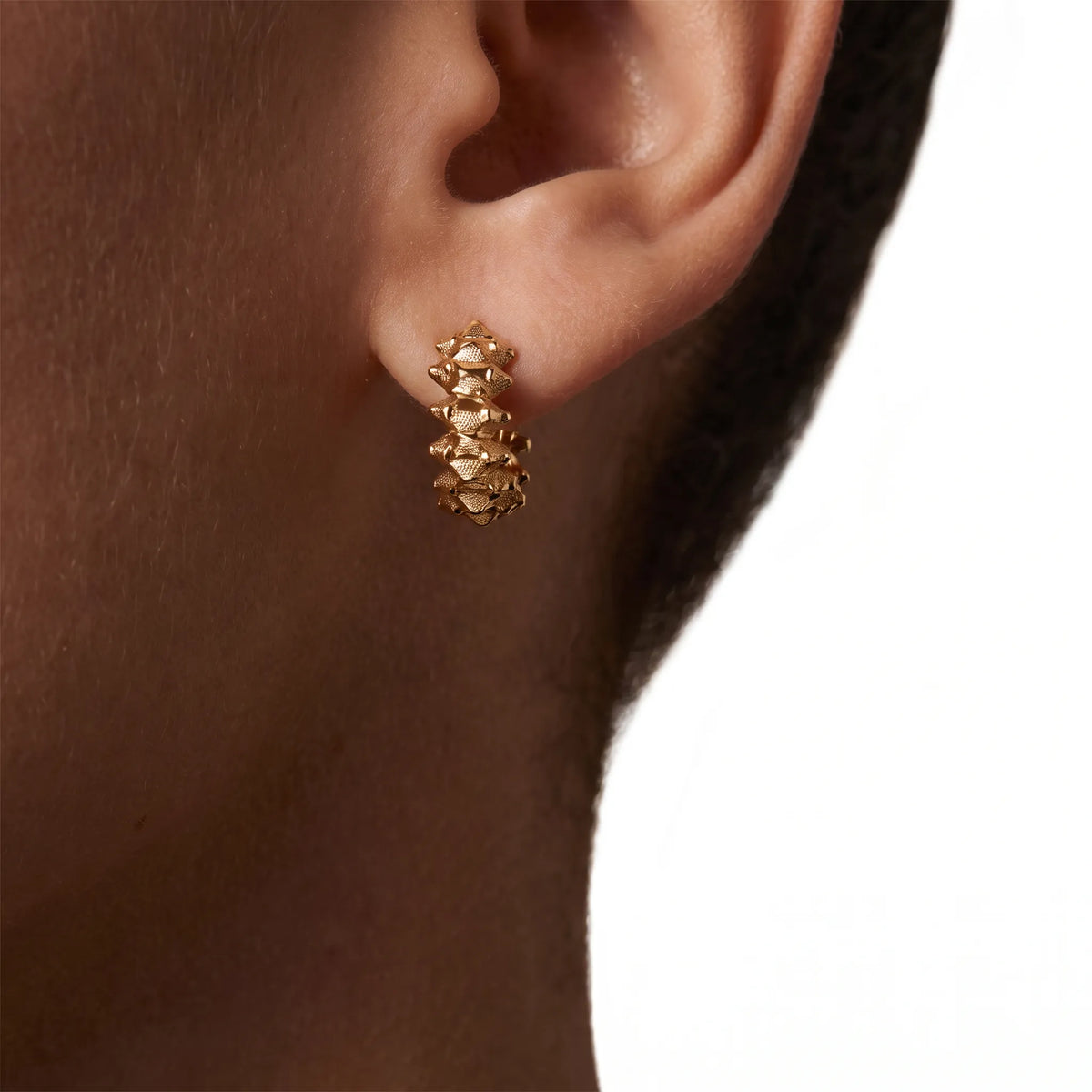Clash de Cadence Spiked Hoop Earrings