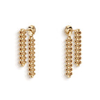 Clash de Duo Spike Fringe Earrings