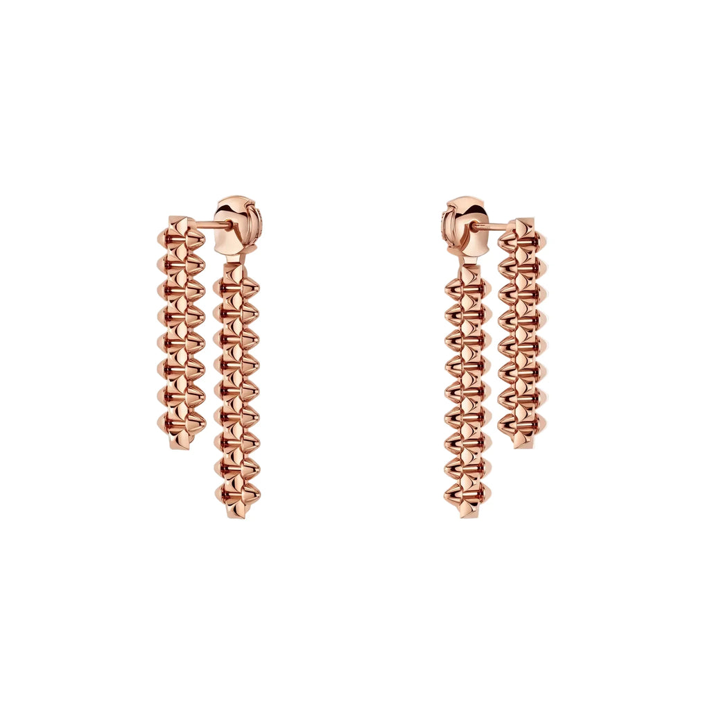 Clash de Duo Spike Fringe Earrings