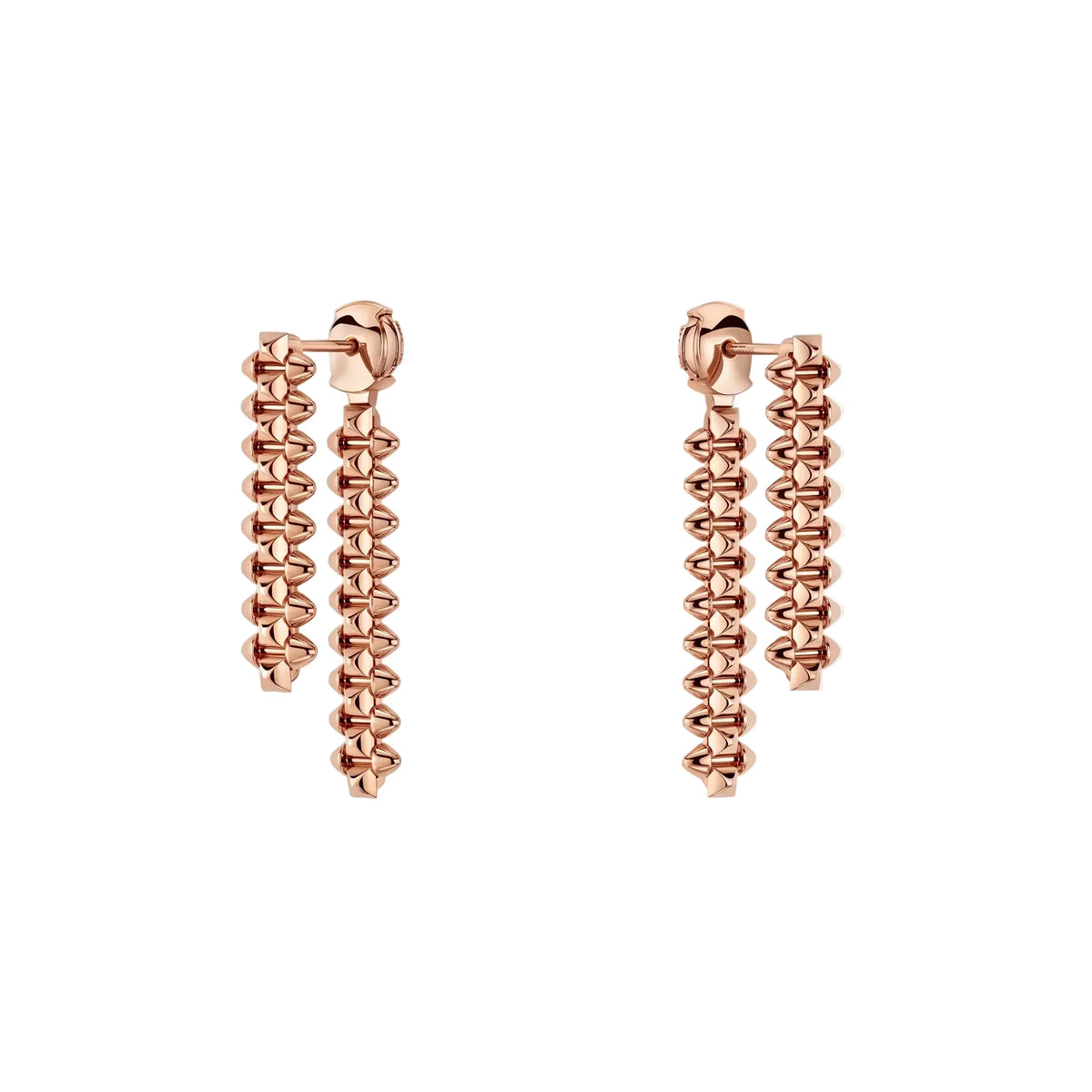 Clash de Duo Spike Fringe Earrings