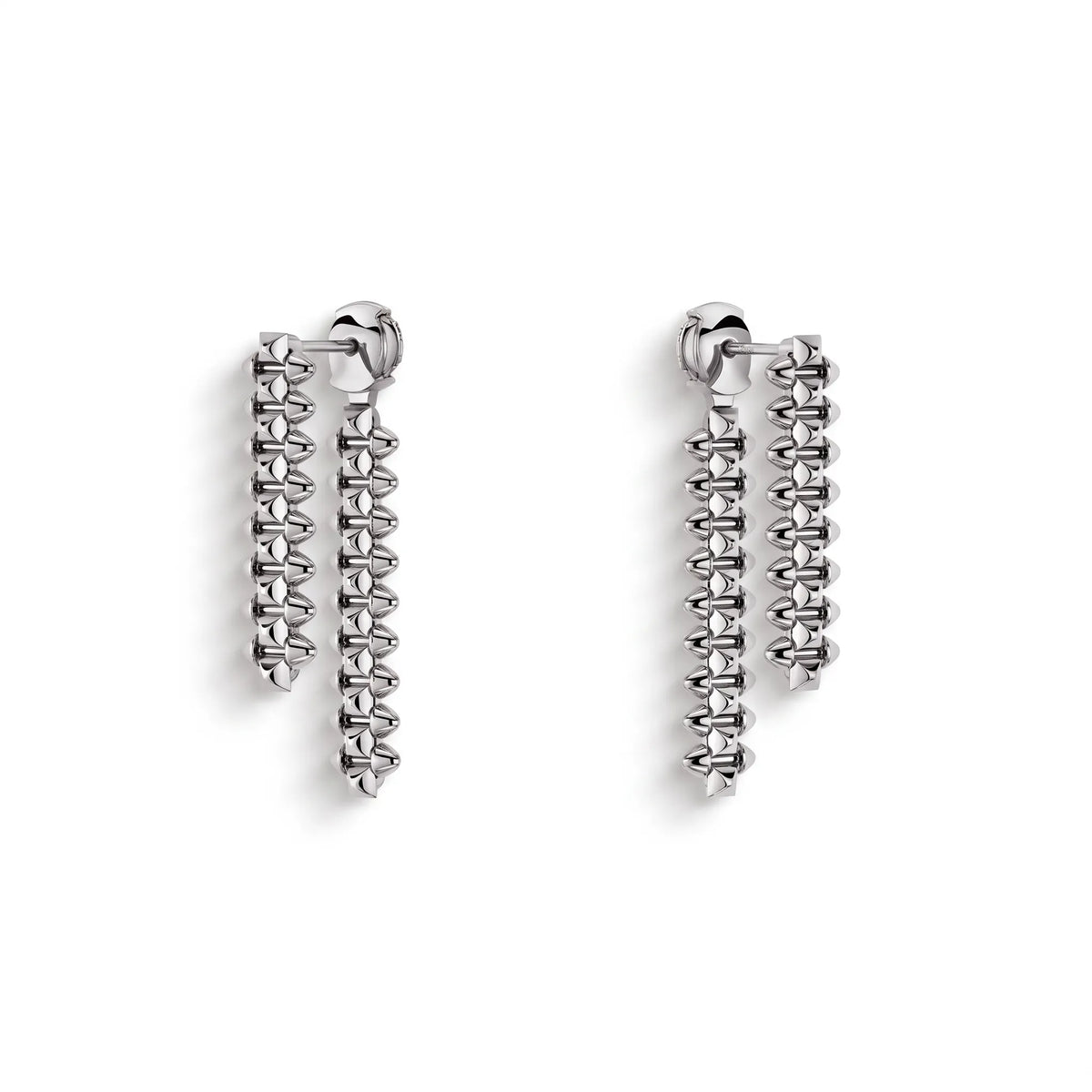 Clash de Duo Spike Fringe Earrings