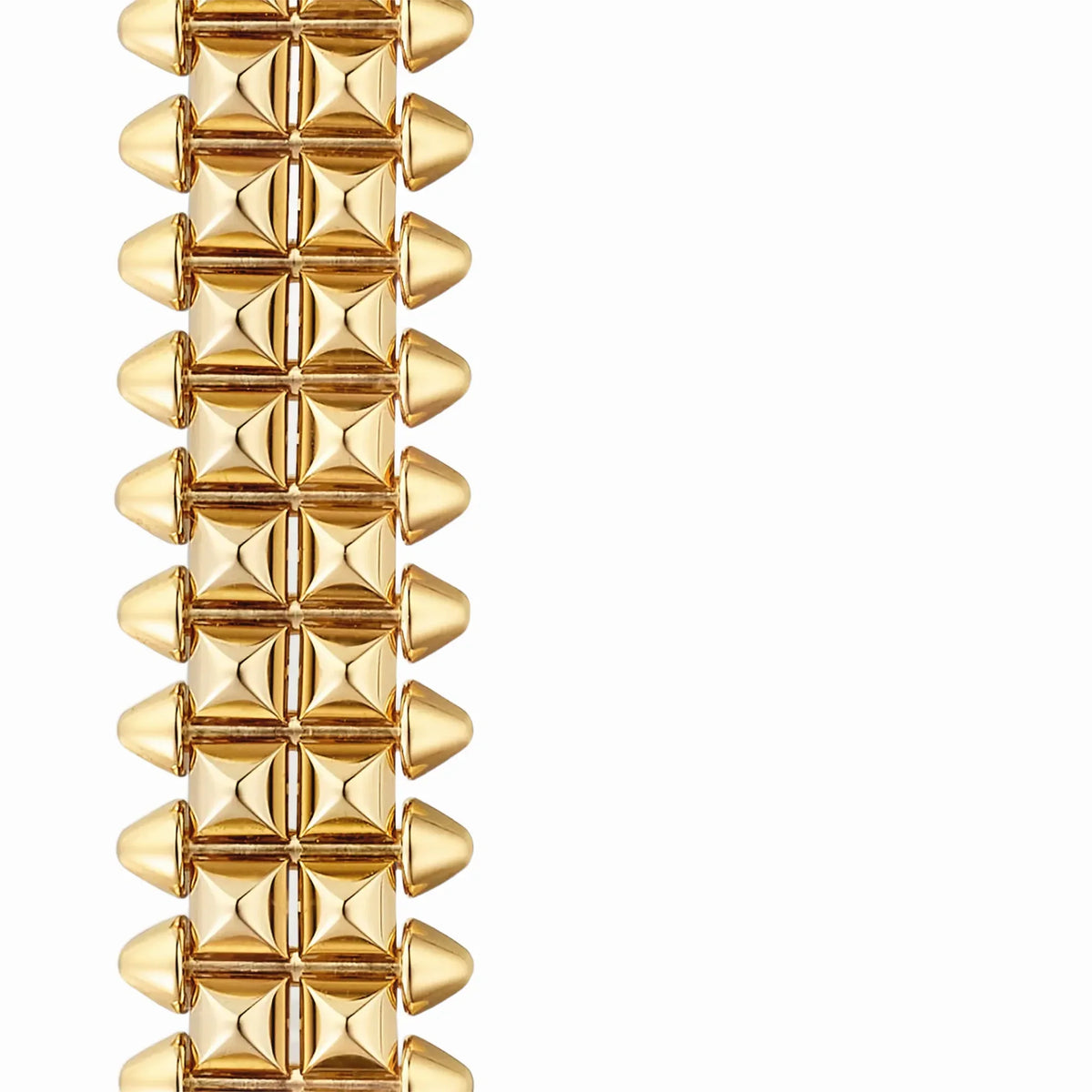 Clash de Facette Pyramid Link Bracelet