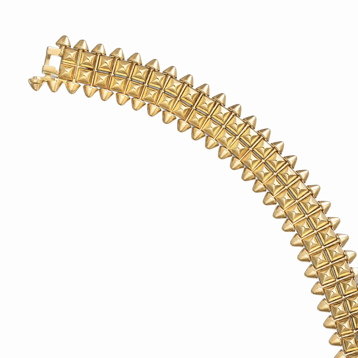 Clash de Facette Pyramid Link Bracelet