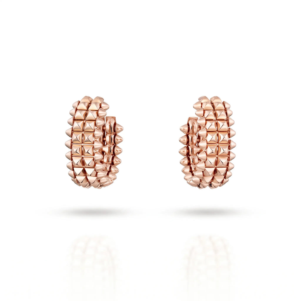 Clash de Rivage Studded Hoop Earrings