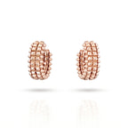 Clash de Rivage Studded Hoop Earrings