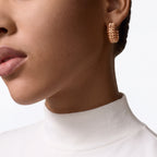 Clash de Rivage Studded Hoop Earrings