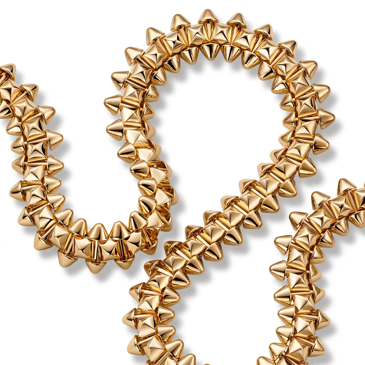 Clash de Rivet Flexible Stud Bracelet