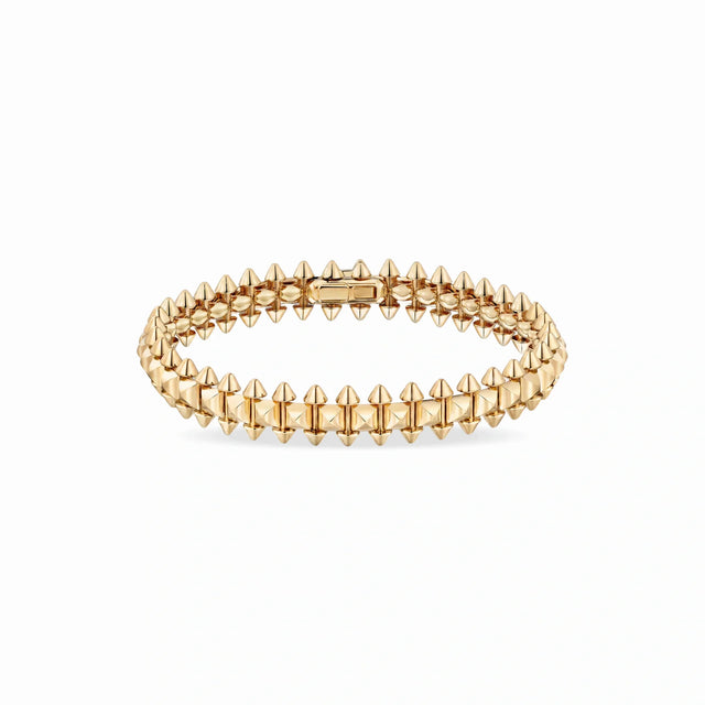 Clash de Rivet Pyramid Stud Bracelet