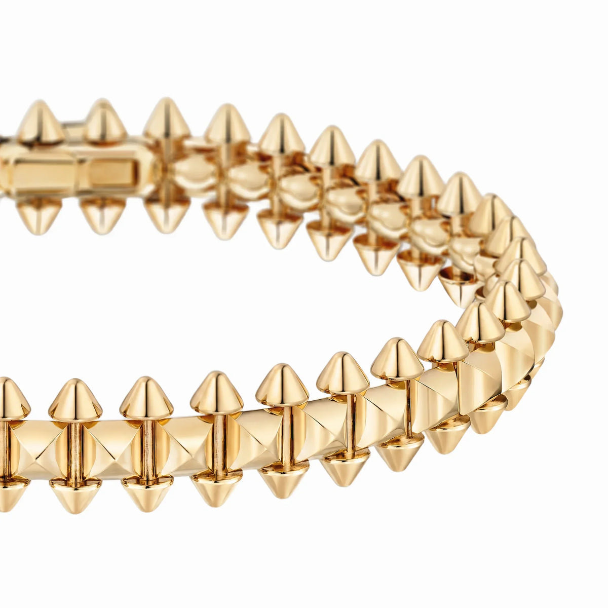 Clash de Rivet Pyramid Stud Bracelet