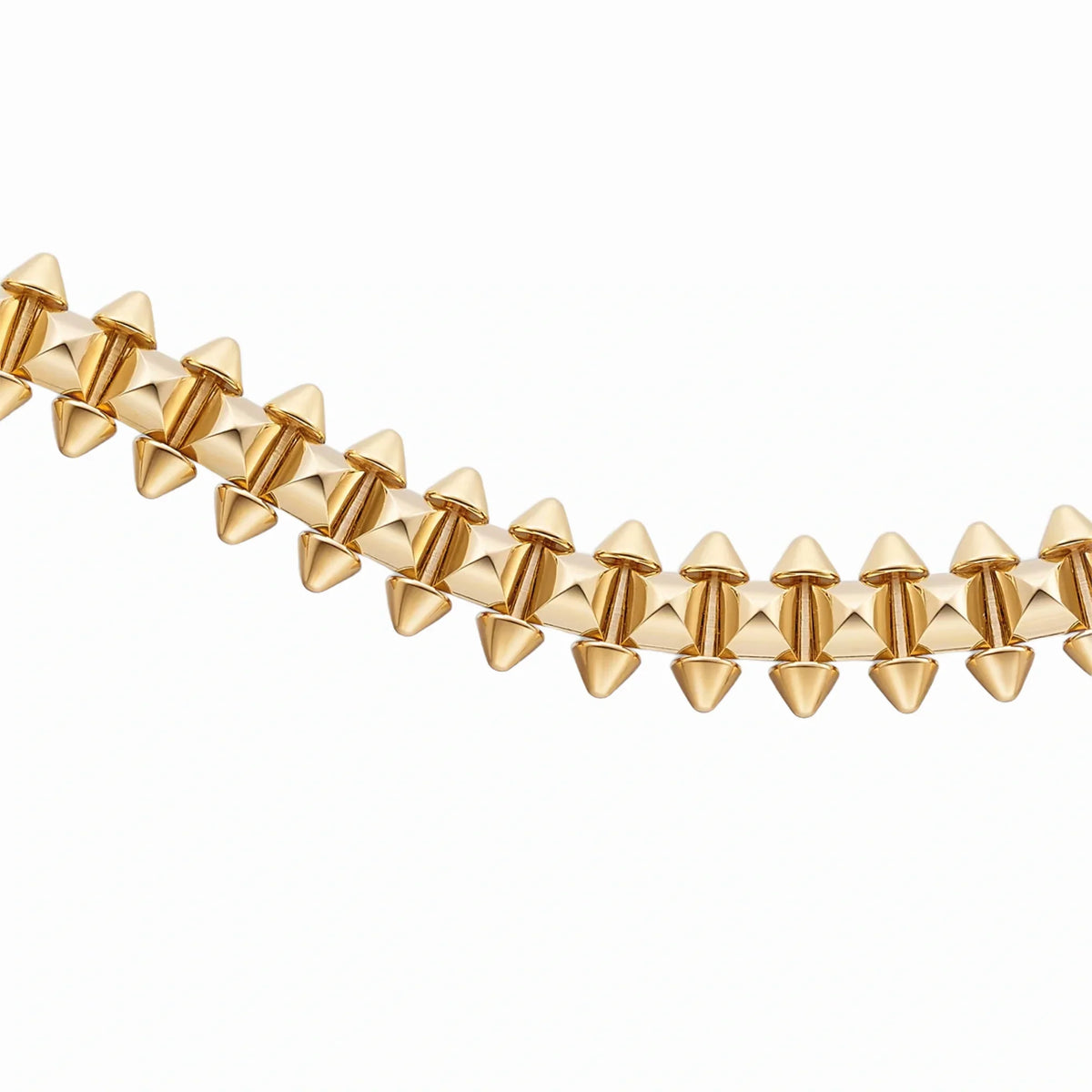 Clash de Rivet Pyramid Stud Bracelet