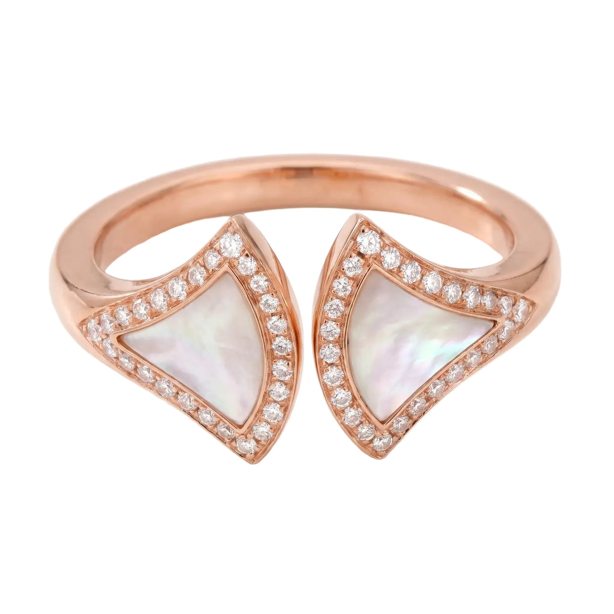 Diva's Dream Mother-of-Pearl Fan Ring