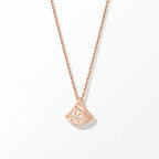 Divas' Dream Mini Fan Pendant Necklace