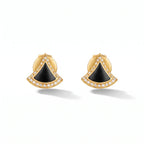 Divas' Dream Pavé Color Fan Stud Earrings