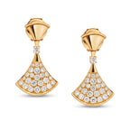 Divas' Dream Pavé Fan Drop Earrings