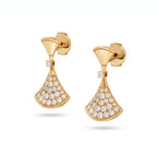 Divas' Dream Pavé Fan Drop Earrings