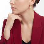 Divas' Dream Pavé Fan Drop Earrings