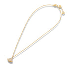 Divas' Dream Radiant Pavé Fan Necklace