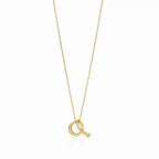 Elsa Peretti Initial Letter Pendant Necklace