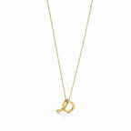 Elsa Peretti Initial Letter Pendant Necklace