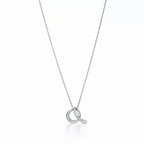 Elsa Peretti Initial Letter Pendant Necklace