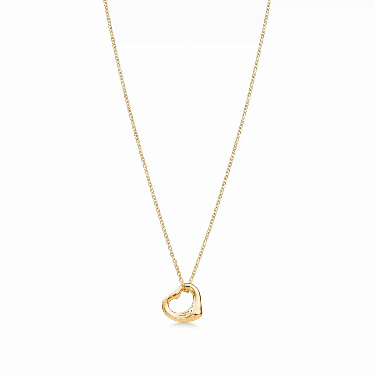 Elsa Peretti Minimalist Open Heart Necklace