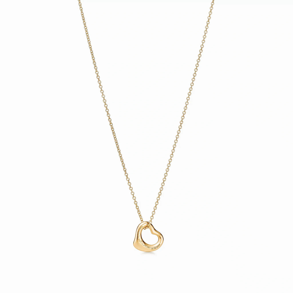 Elsa Peretti Minimalist Open Heart Necklace