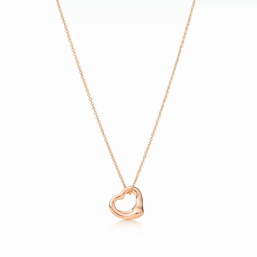 Elsa Peretti Minimalist Open Heart Necklace
